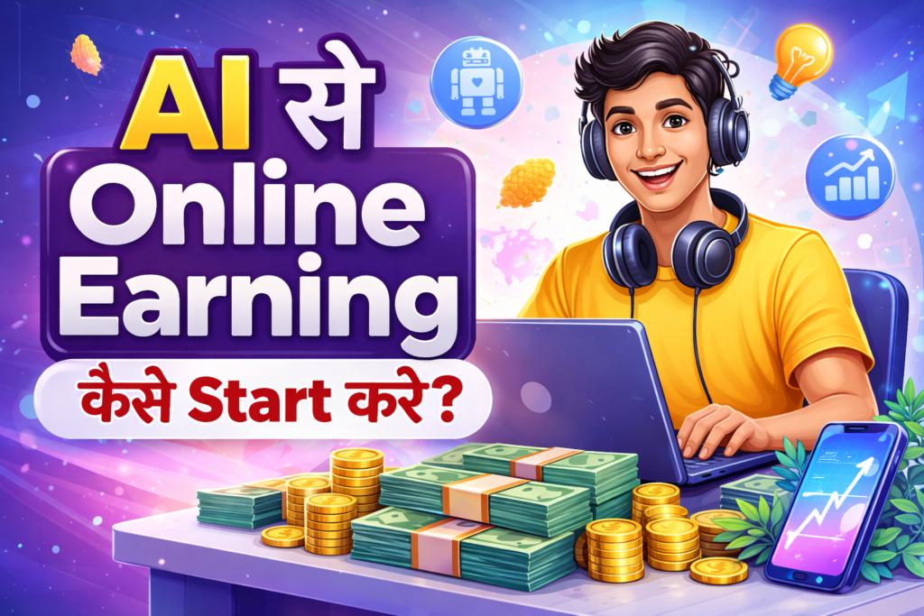 AI se online earning kaise start kare guide 2026