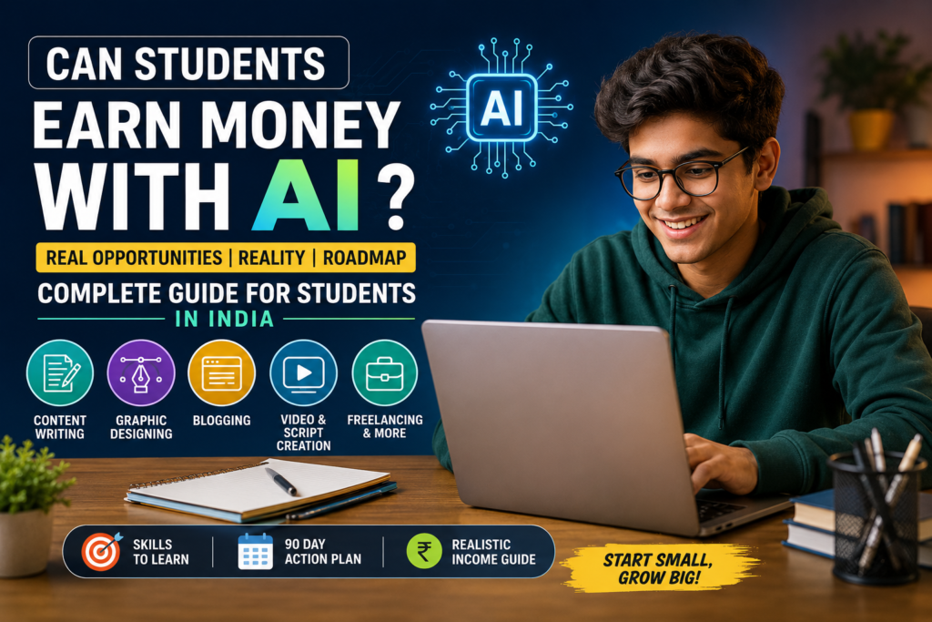 can students earn money with ai in india